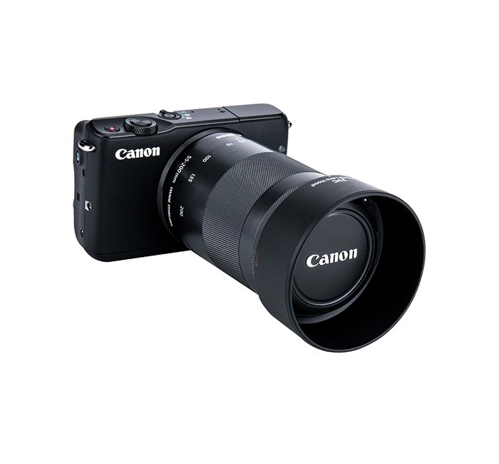  JJC Motljusskydd för Canon EF-M 55-200mm f/4.5-6.3 IS STM motsvarar ET-54B